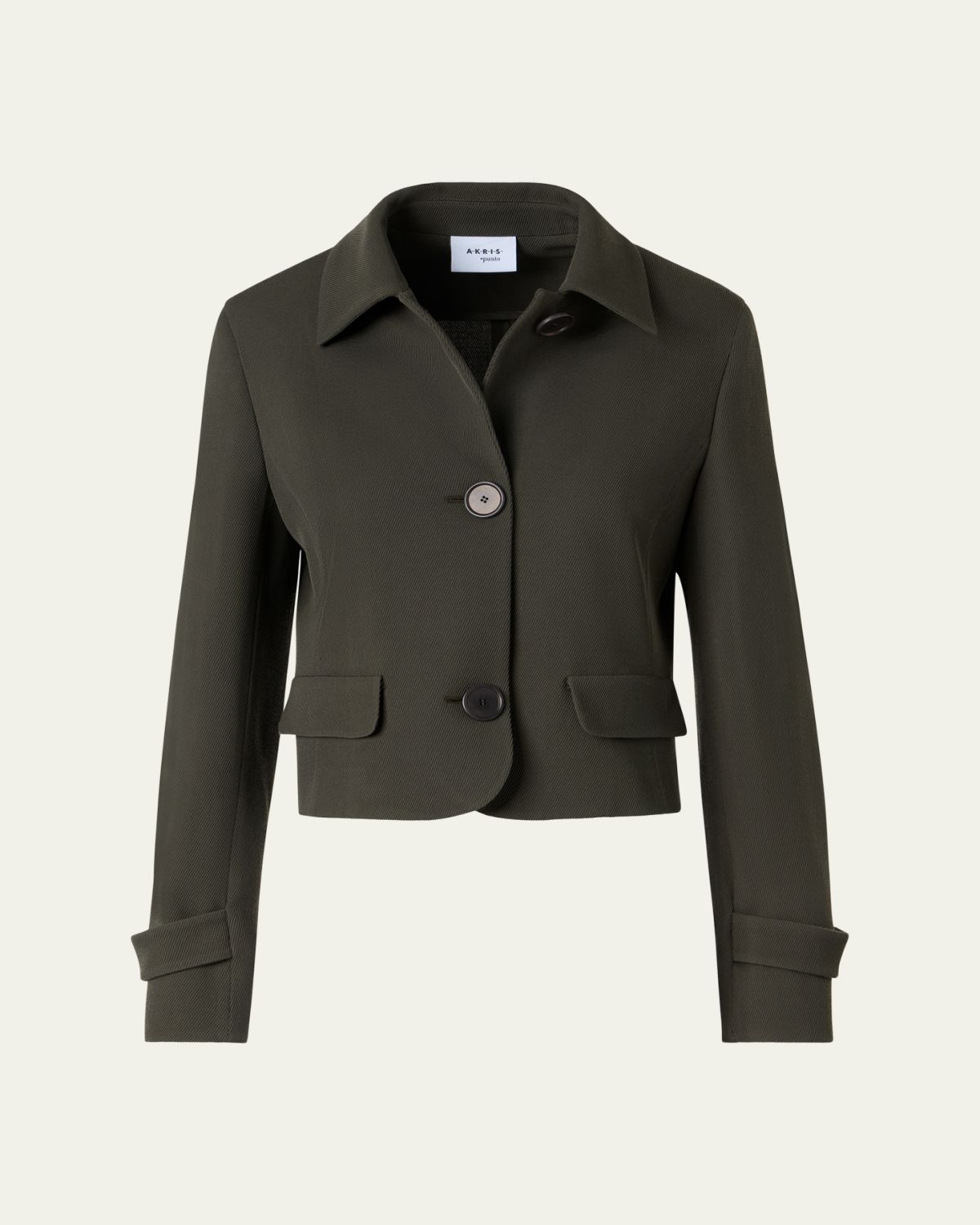 Akris punto Button-Down Wool Jacket | Thumbnail 6 Akris punto Button-Down Wool Jacket | Thumbnail 6