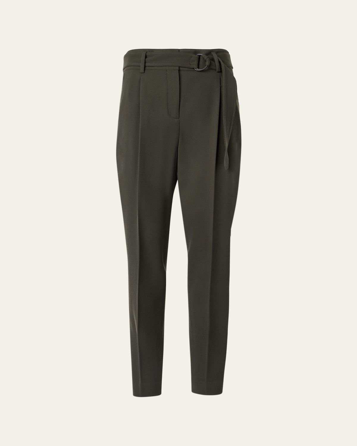 Akris punto Fred Belted Wool Ankle Pants | Thumbnail 5 Akris punto Fred Belted Wool Ankle Pants | Thumbnail 5