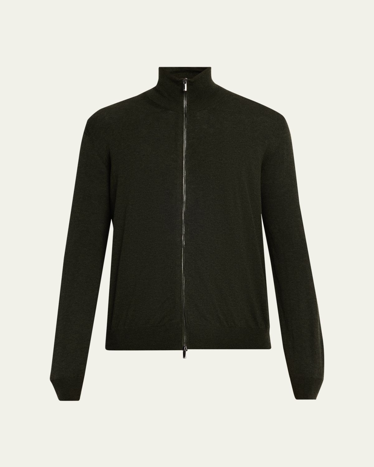 Massimo Alba Men's Noel Wool and Cotton Full-Zip Sweater | Thumbnail 6 Massimo Alba Men's Noel Wool and Cotton Full-Zip Sweater | Thumbnail 6