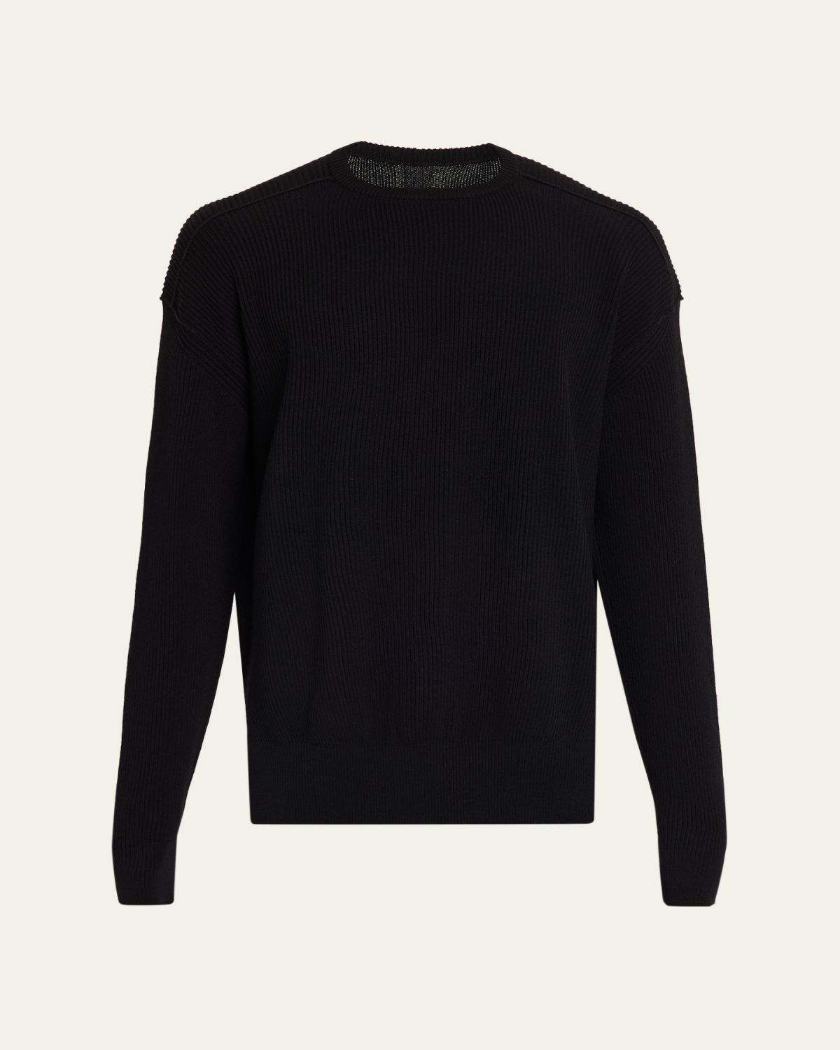 Rick Owens Men's Fisherman Knit Wool Sweater