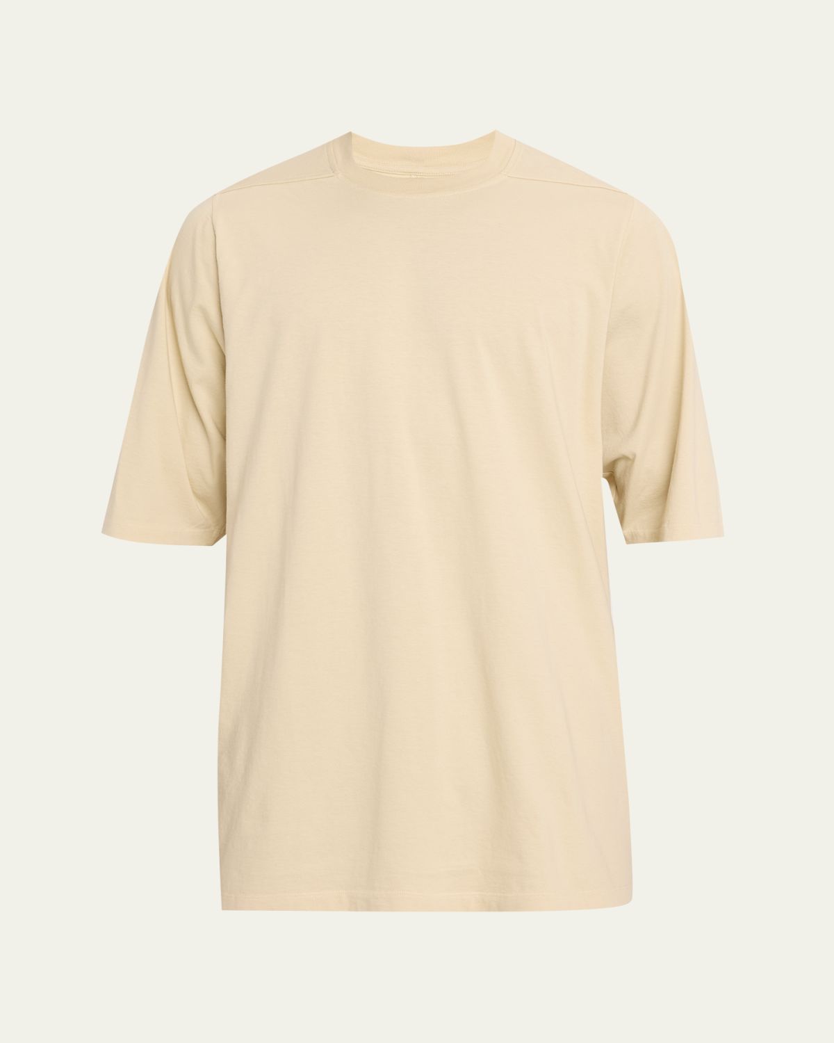 Rick Owens Men's Oversized Cotton Jersey T-Shirt