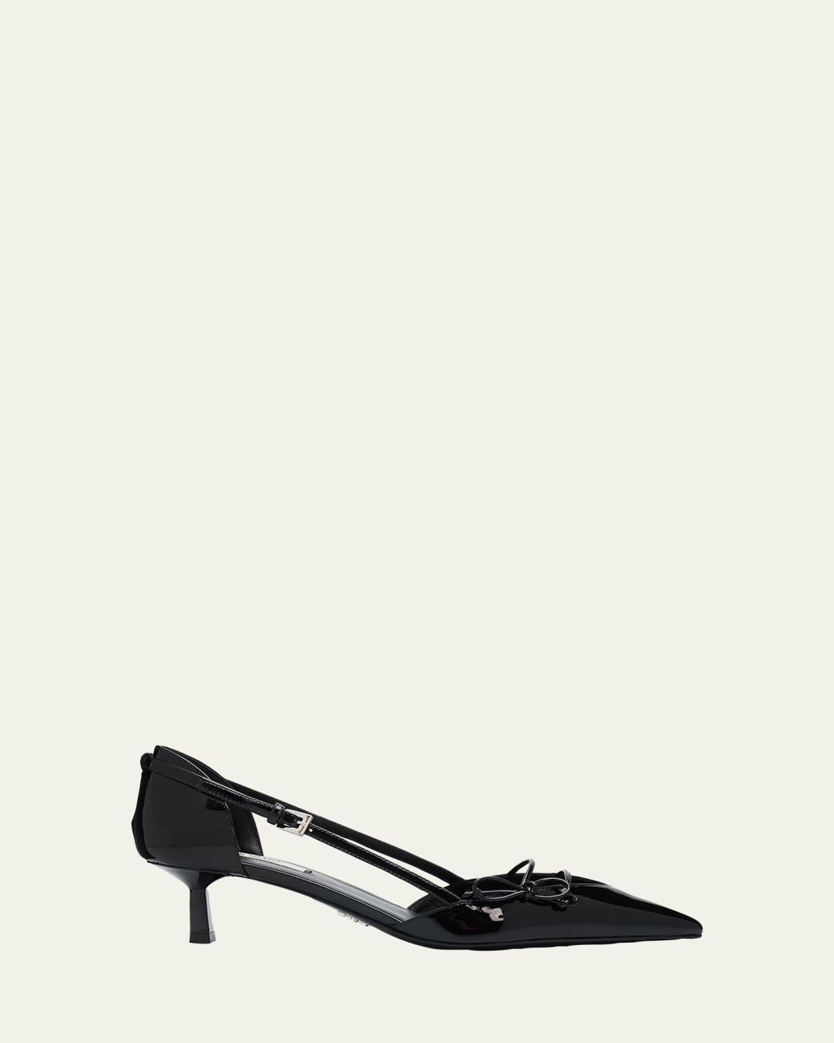 Prada 55mm Patent Leather Pumps