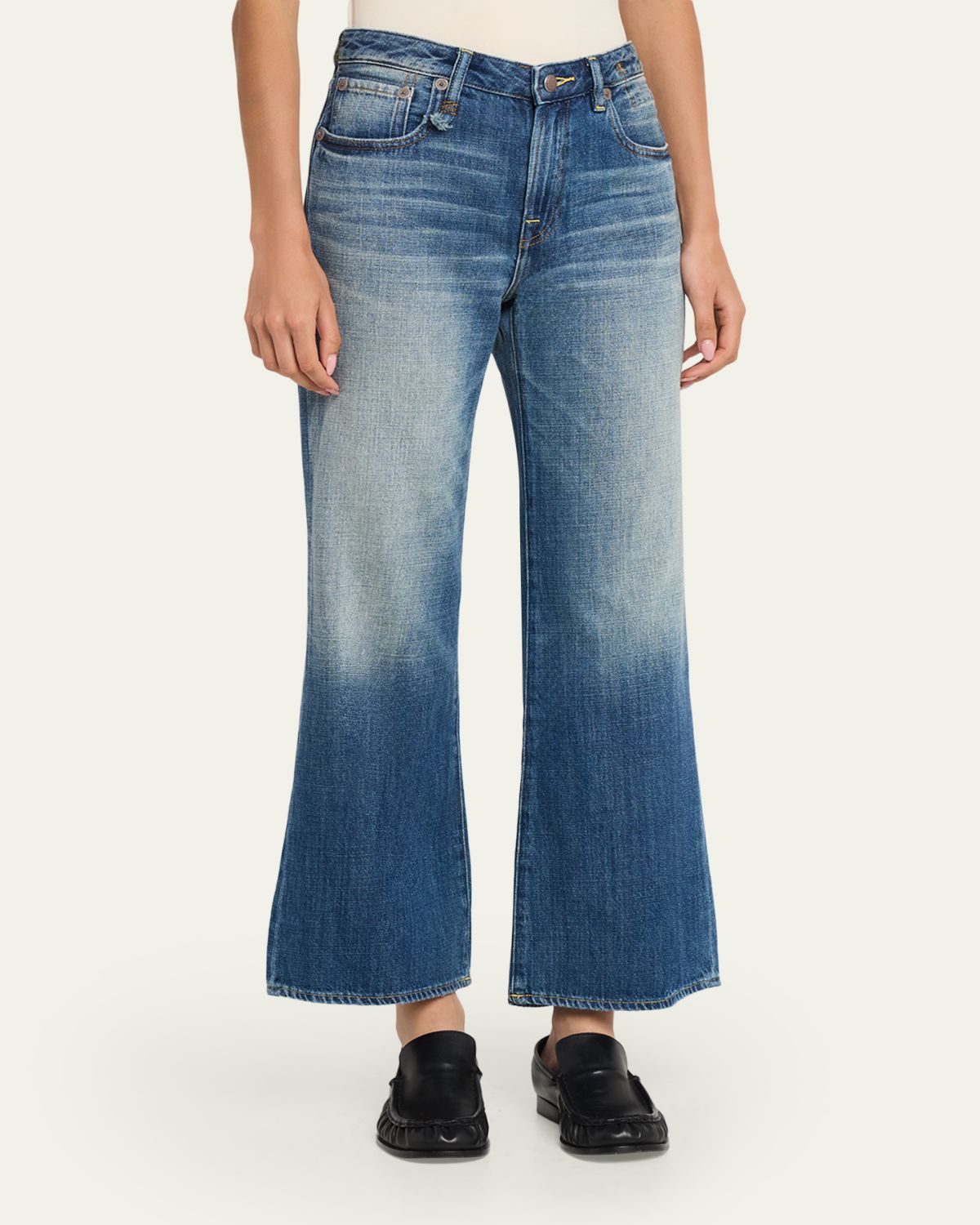 R13 Joan Cropped Flare Jeans | Thumbnail 4 R13 Joan Cropped Flare Jeans | Thumbnail 4