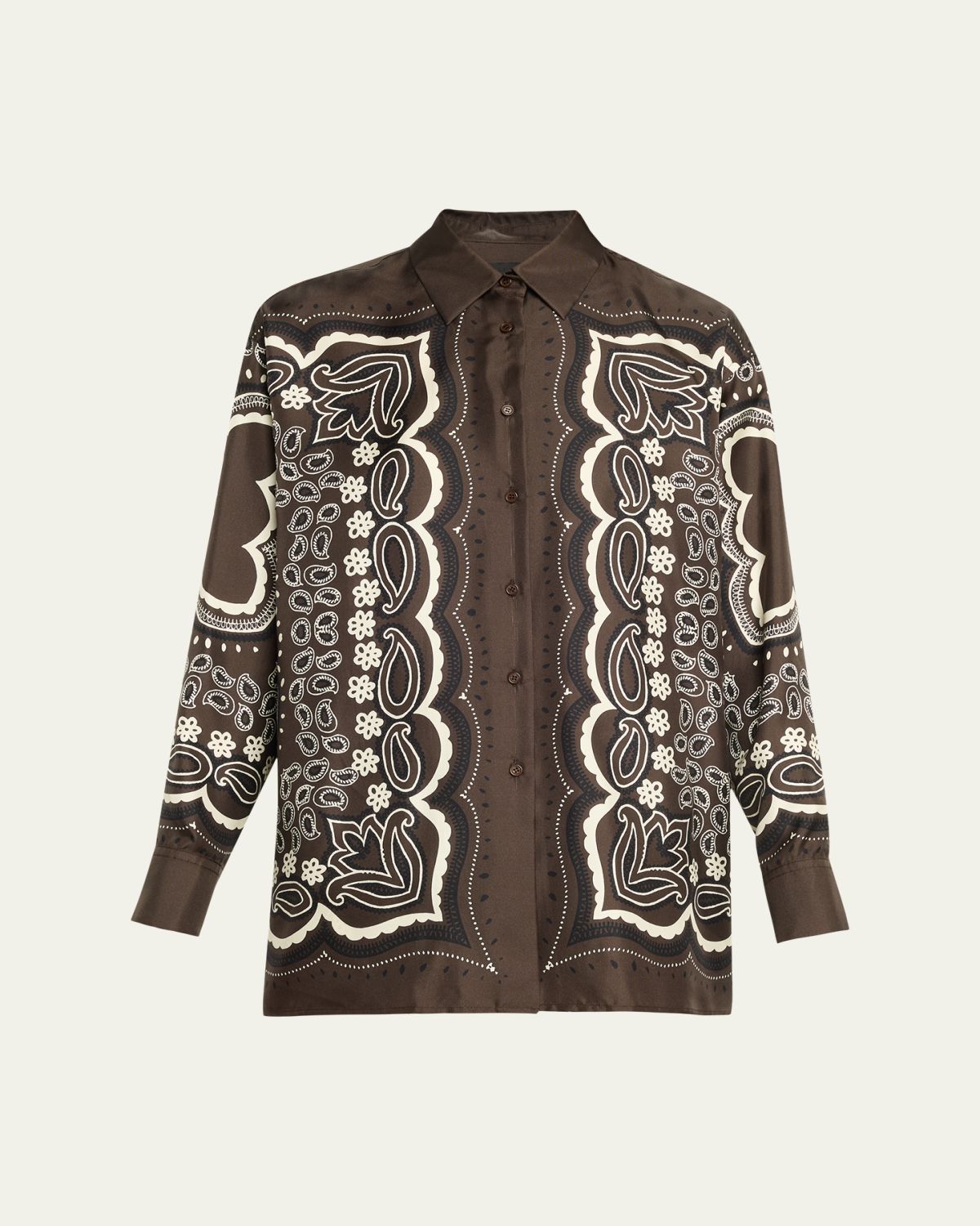 Nili Lotan Alfie Silk Shirt | Thumbnail 6 Nili Lotan Alfie Silk Shirt | Thumbnail 6