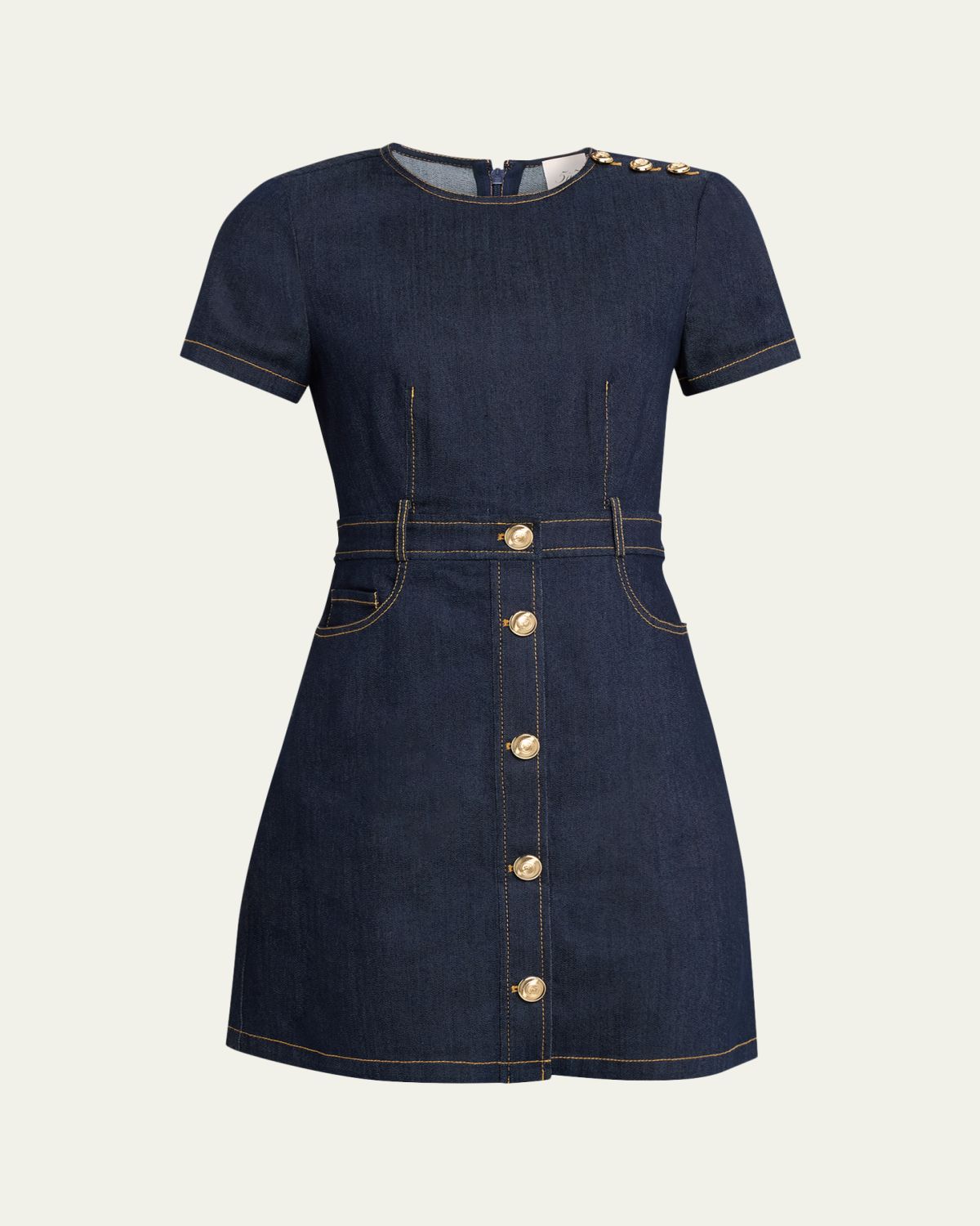 Cinq a Sept Niya Denim Mini Dress