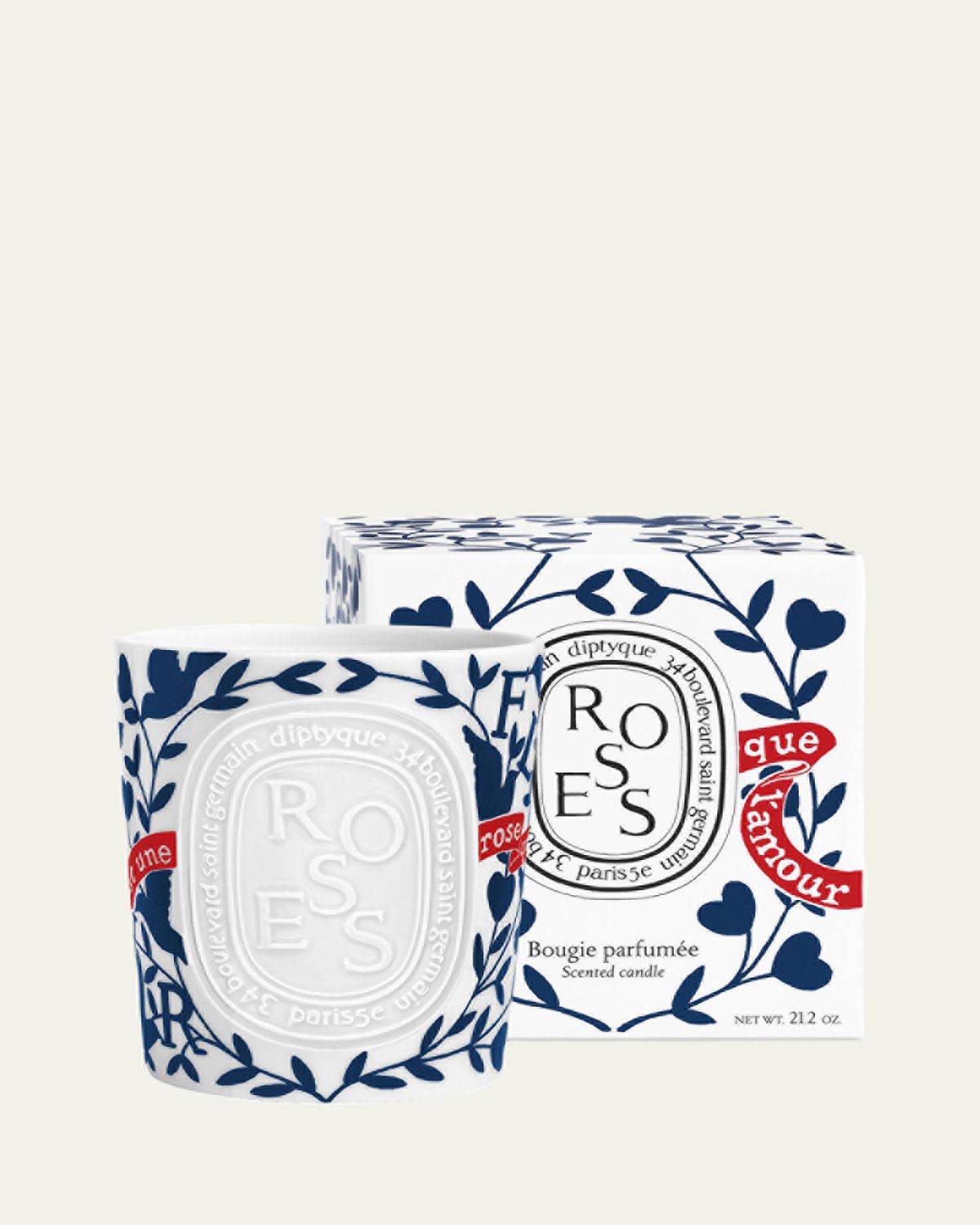DIPTYQUE Limited Edition Roses Large Candle, 21.2 oz.