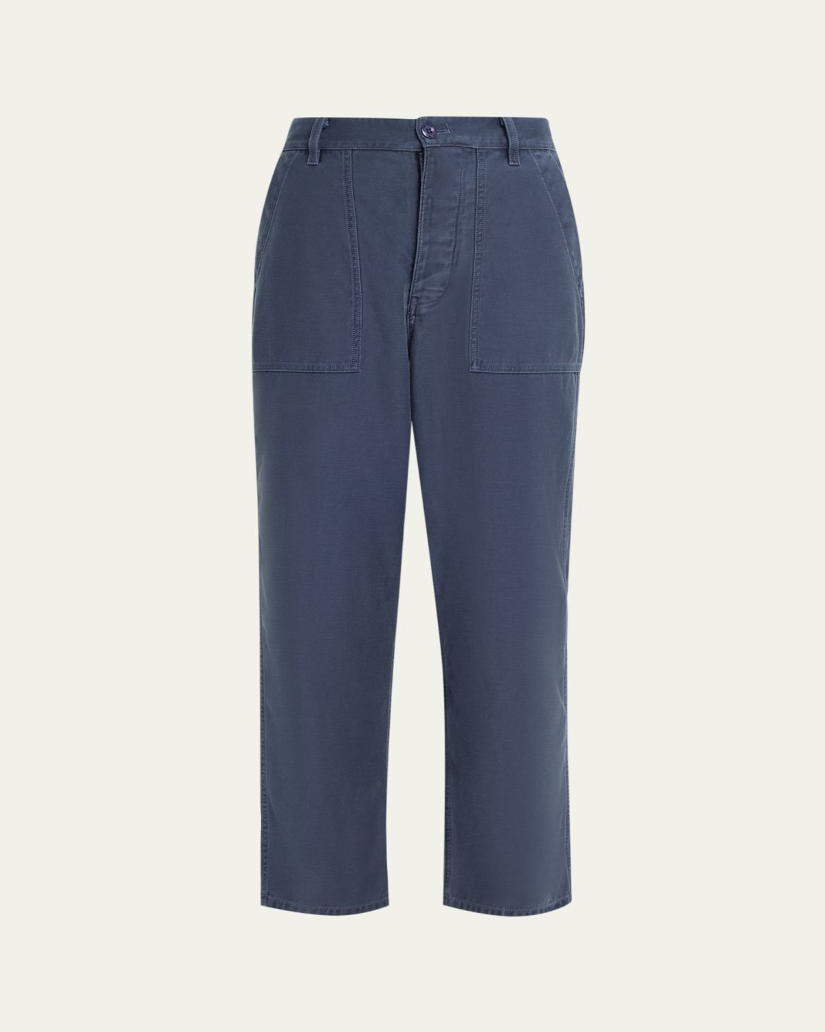 Nili Lotan Earl Cotton Straight-Leg Ankle Pants | Thumbnail 6