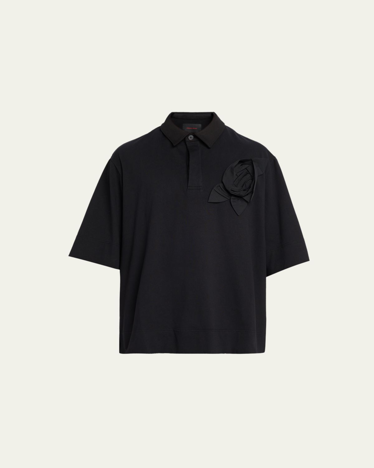 Simone Rocha Men 's Pressed Rosette Rugby Jersey