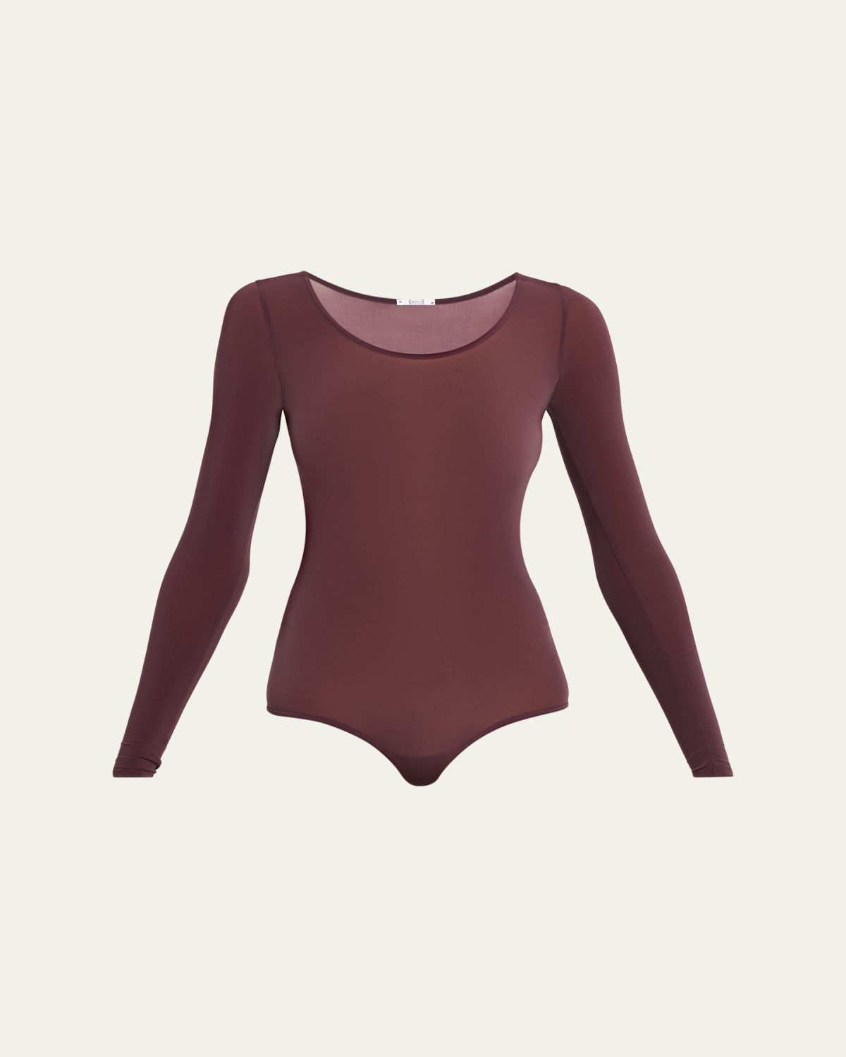 Wolford Buenos Aires Long-Sleeve Semi-Sheer Bodysuit | Thumbnail 6 Wolford Buenos Aires Long-Sleeve Semi-Sheer Bodysuit | Thumbnail 6