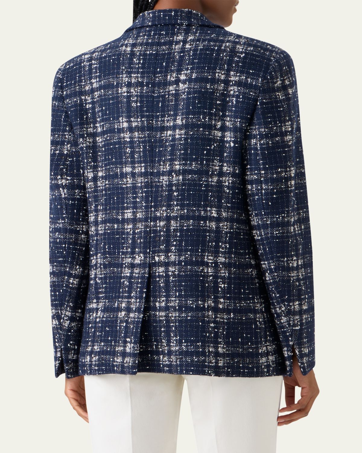 Akris Wool-Viscose Tweed Kora Jacket | Thumbnail 3 Akris Wool-Viscose Tweed Kora Jacket | Thumbnail 3