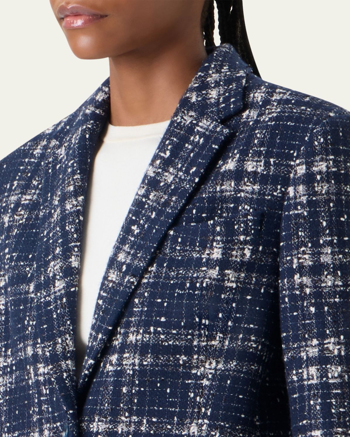 Akris Wool-Viscose Tweed Kora Jacket | Thumbnail 5 Akris Wool-Viscose Tweed Kora Jacket | Thumbnail 5