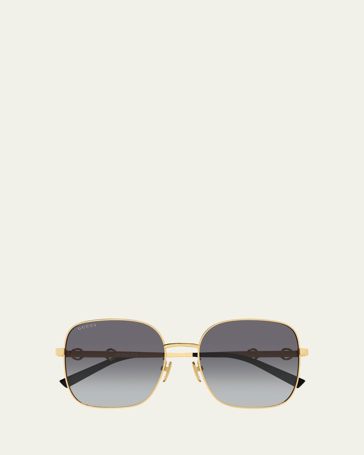 Gucci Horsebit 58mm Square Sunglasses