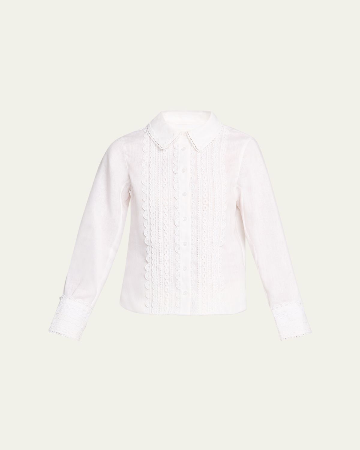 Cara Cara Ideal Embroidered Linen Shirt | Thumbnail 6 Cara Cara Ideal Embroidered Linen Shirt | Thumbnail 6