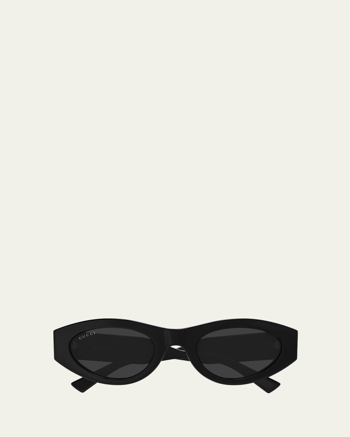 Gucci 52mm Acetate Oval Sunglasses