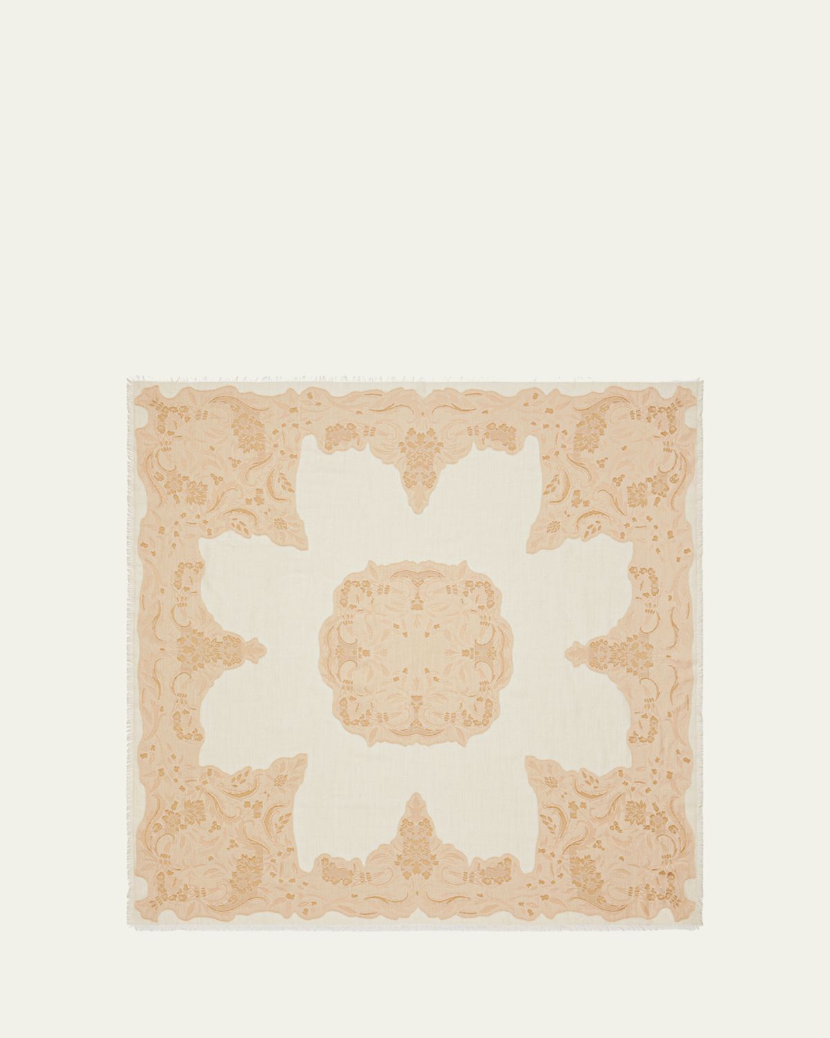 Loro Piana Ramage Fil Coupe Cashmere, Wool, and Silk Shawl - Women's Accessories