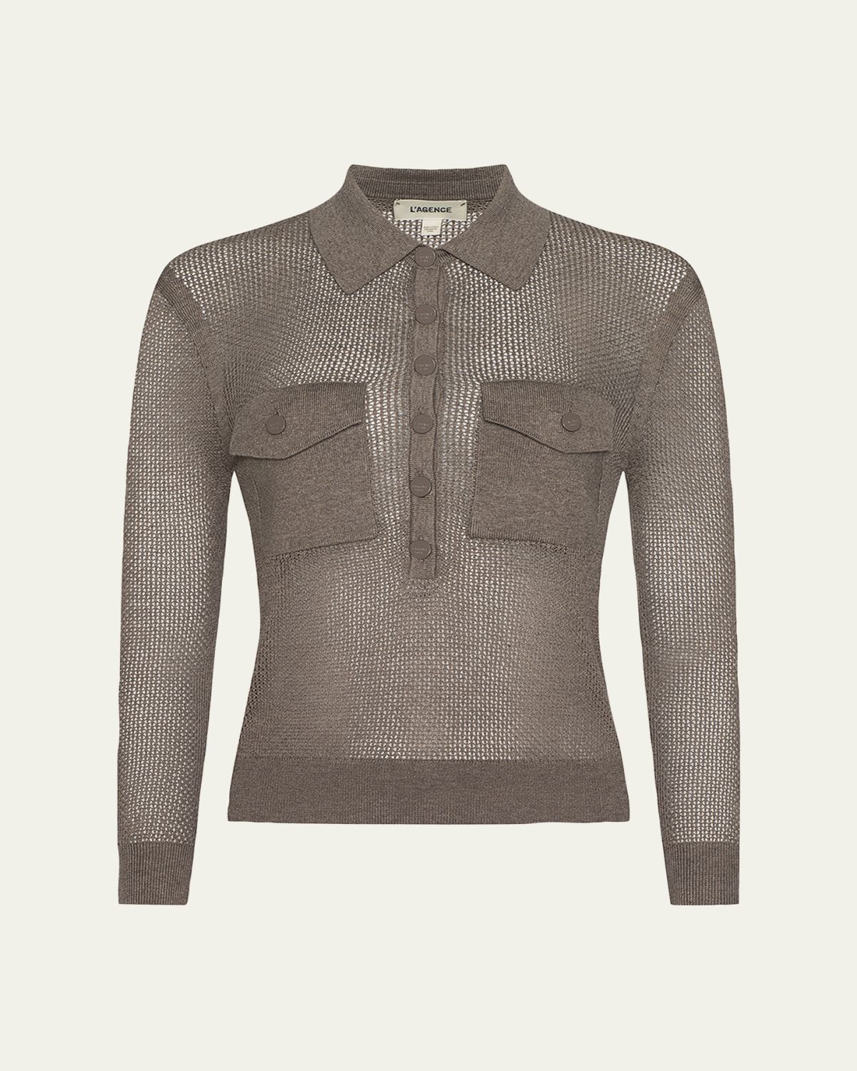 L'Agence Carine Cashmere-Blend Sweater