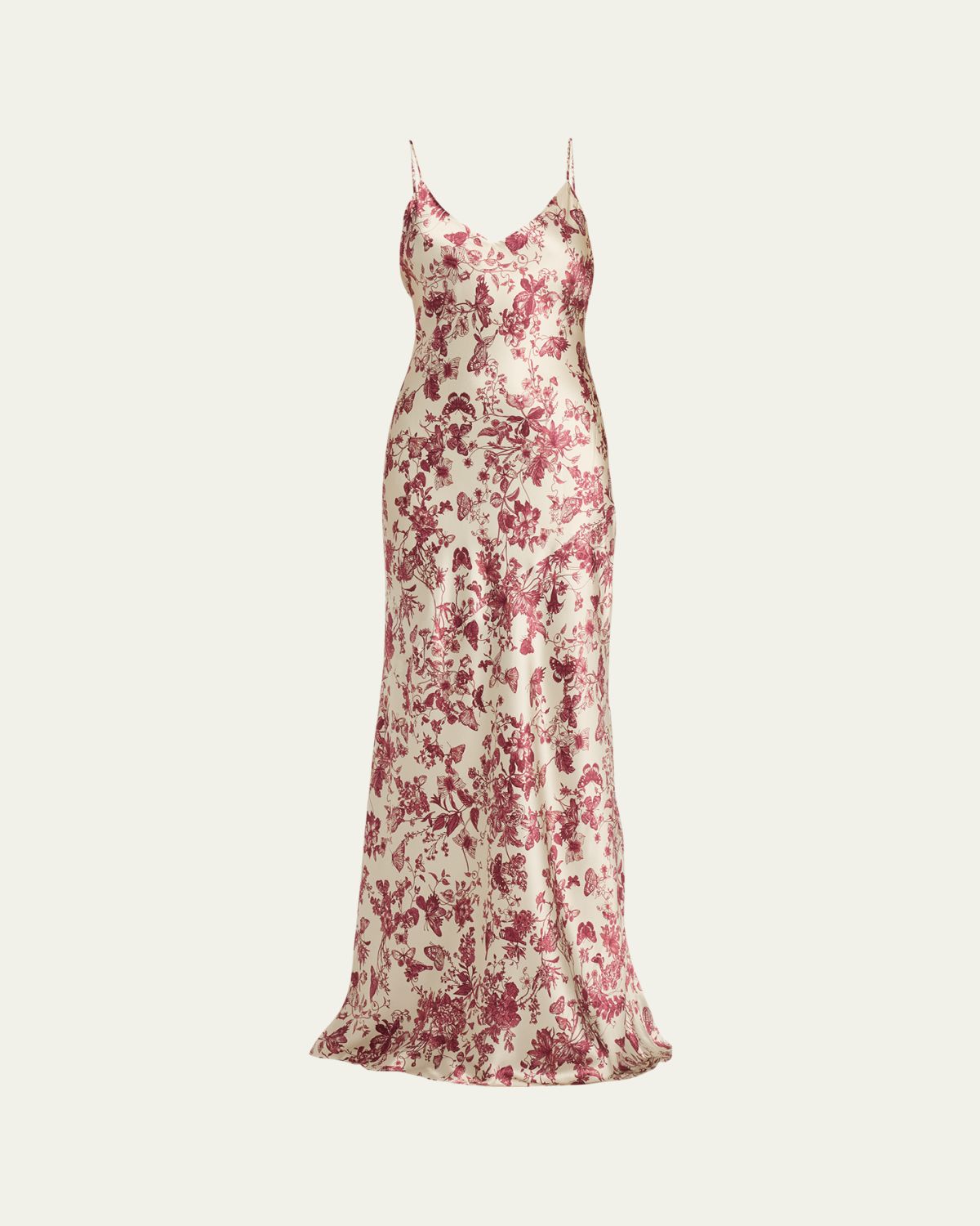 L'Agence Serita Silk Maxi Dress | Thumbnail 6 L'Agence Serita Silk Maxi Dress | Thumbnail 6