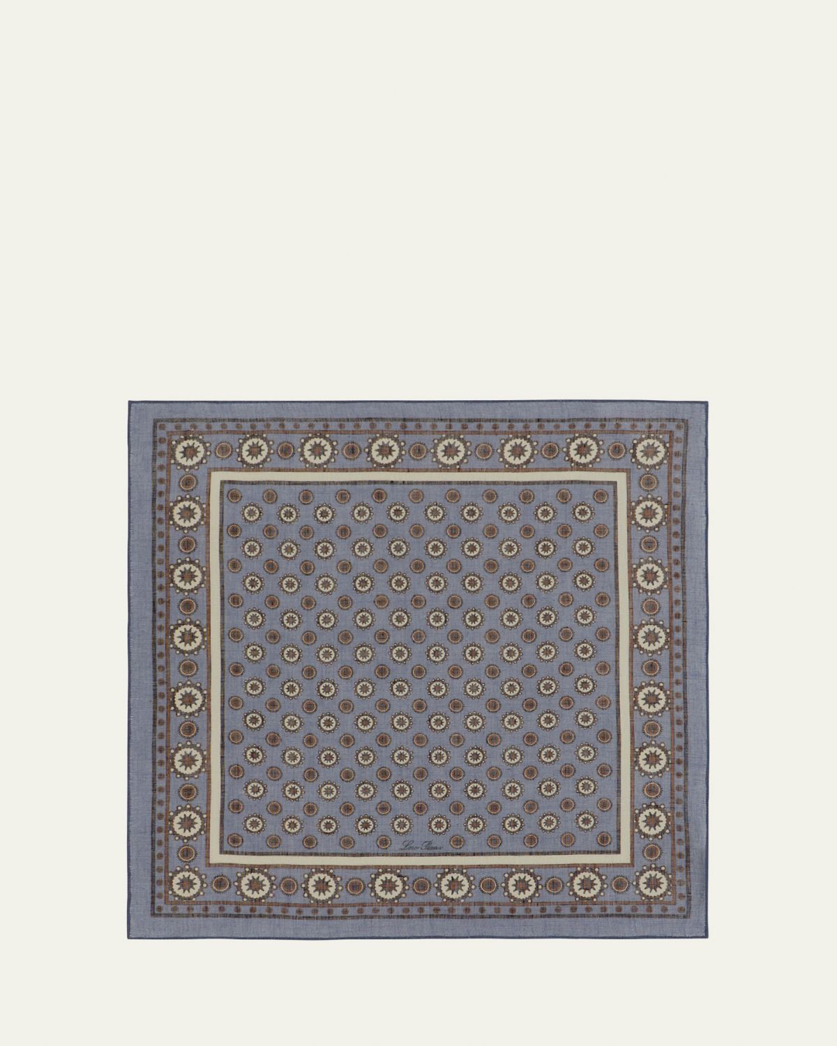 Loro Piana Men's Alham Linen, Cashmere and Silk Foulard
