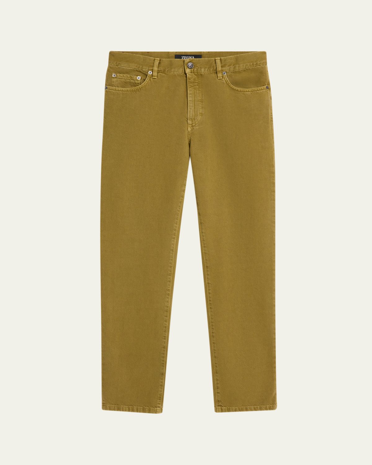 ZEGNA Men's Roccia Pure Cotton Slim-Fit Pants