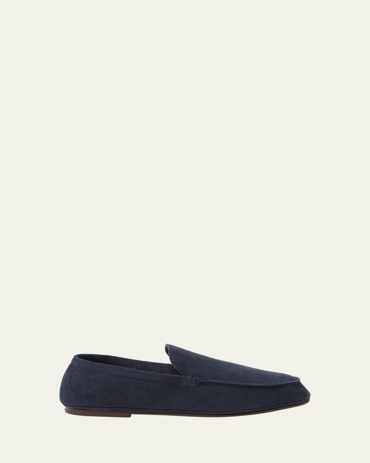 Loro Piana Men's Summer Anton Walk Suede Loafers