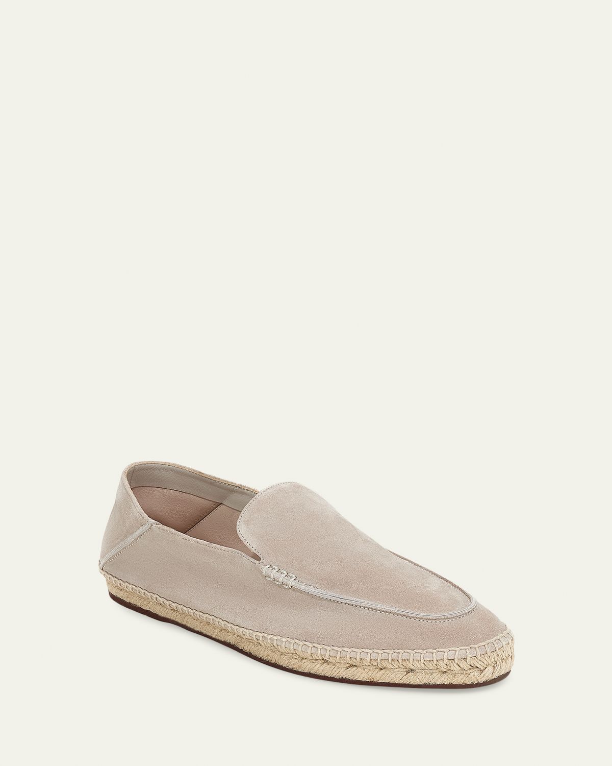 Loro Piana Men's Seaside Walk Suede Espadrilles | Thumbnail 2