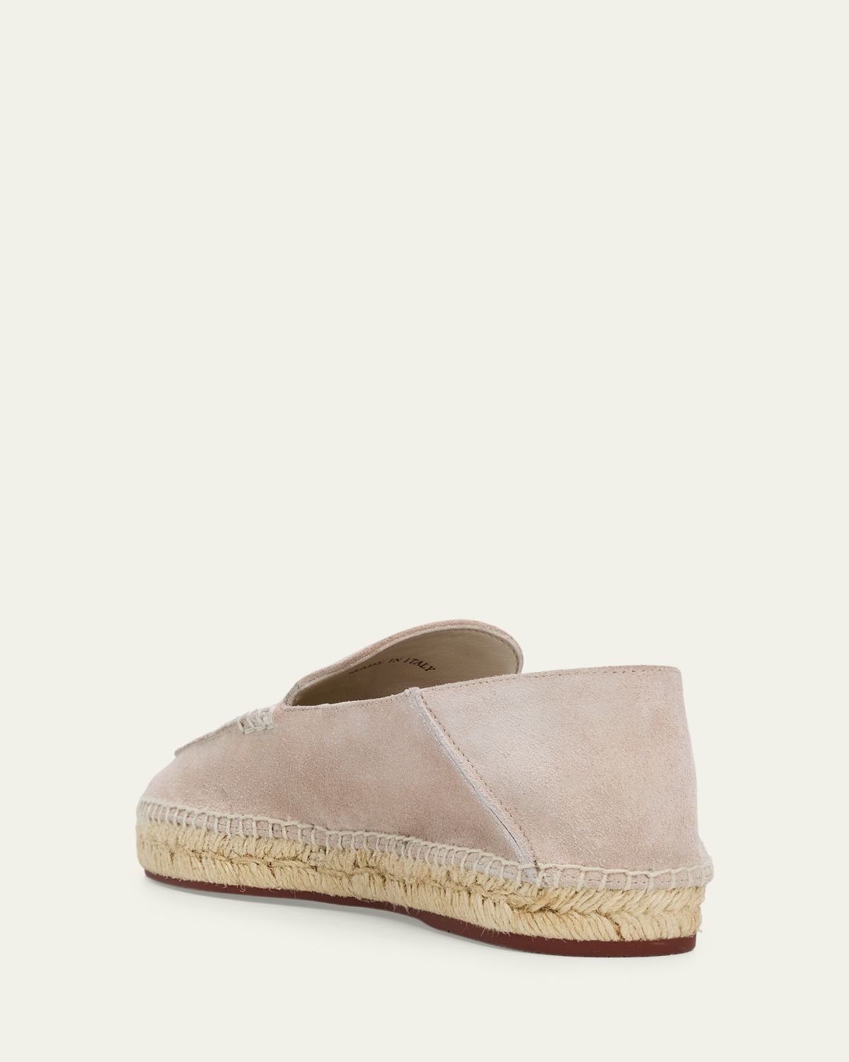 Loro Piana Men's Seaside Walk Suede Espadrilles | Thumbnail 3