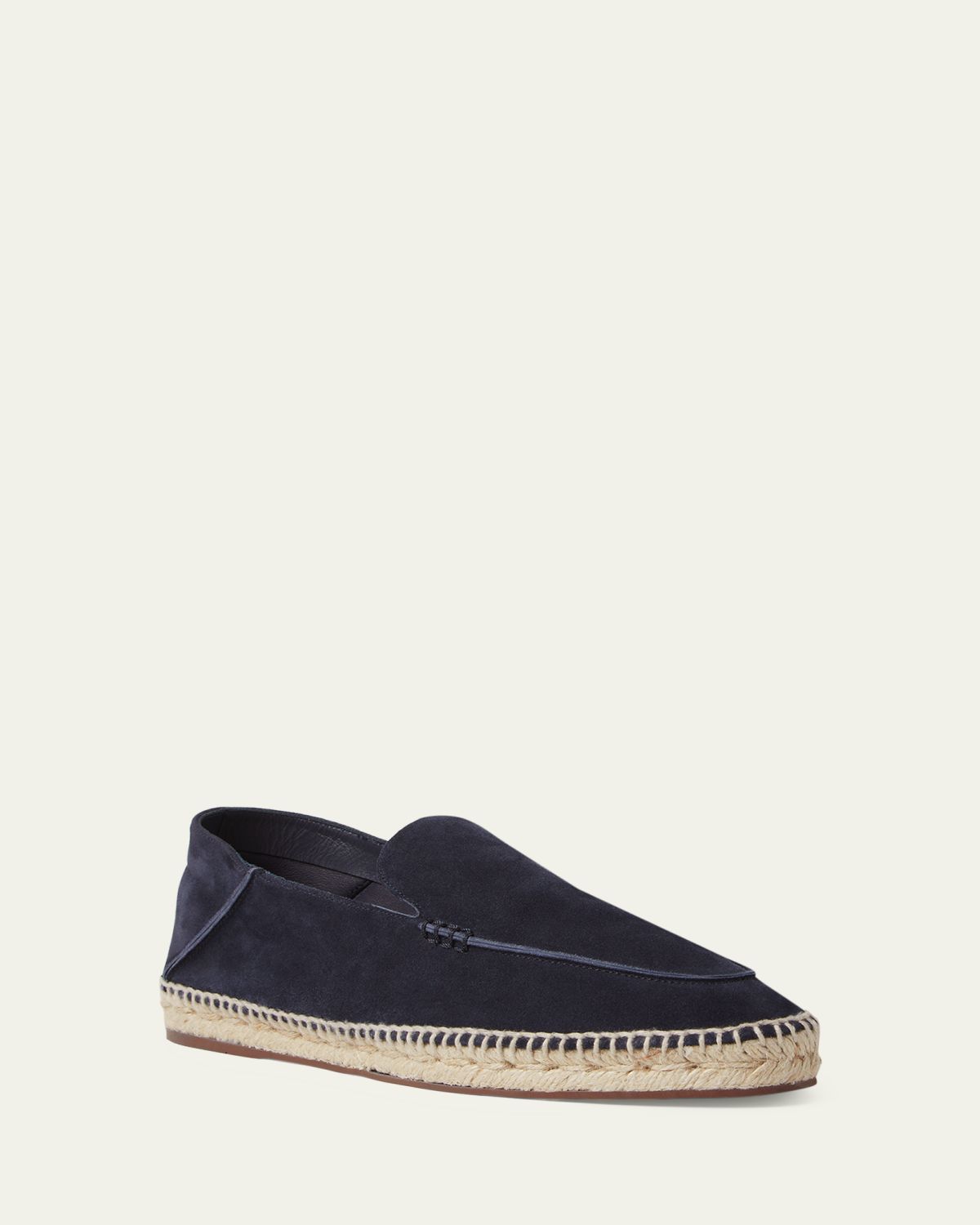 Loro Piana Men's Seaside Walk Suede Espadrilles | Thumbnail 5