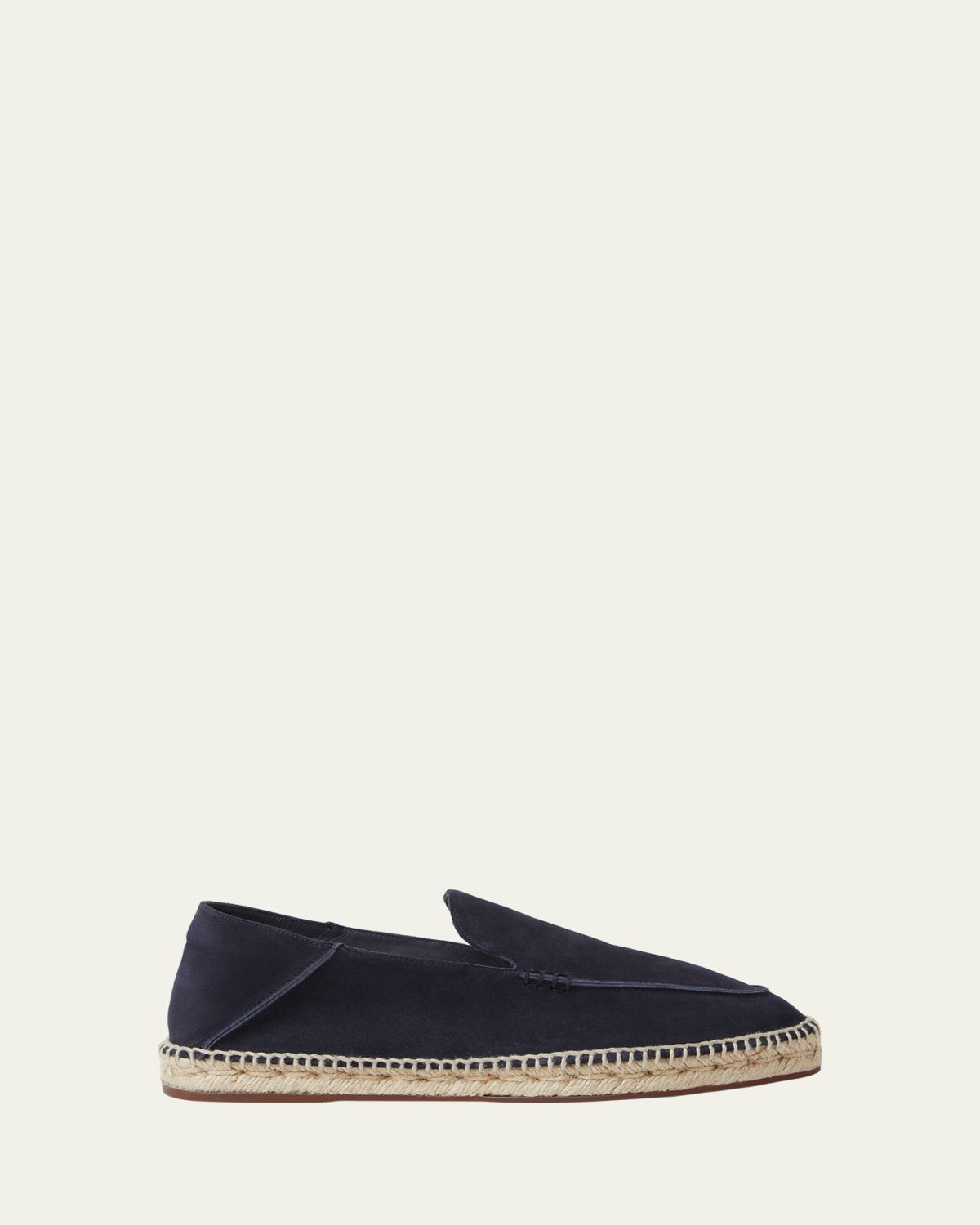Loro Piana Men's Seaside Walk Suede Espadrilles
