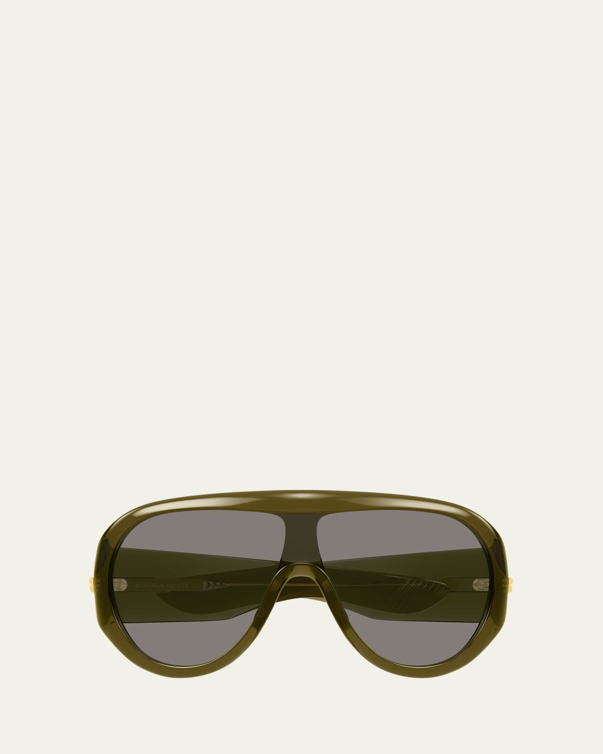 Bottega Veneta Shield Acetate Sunglasses