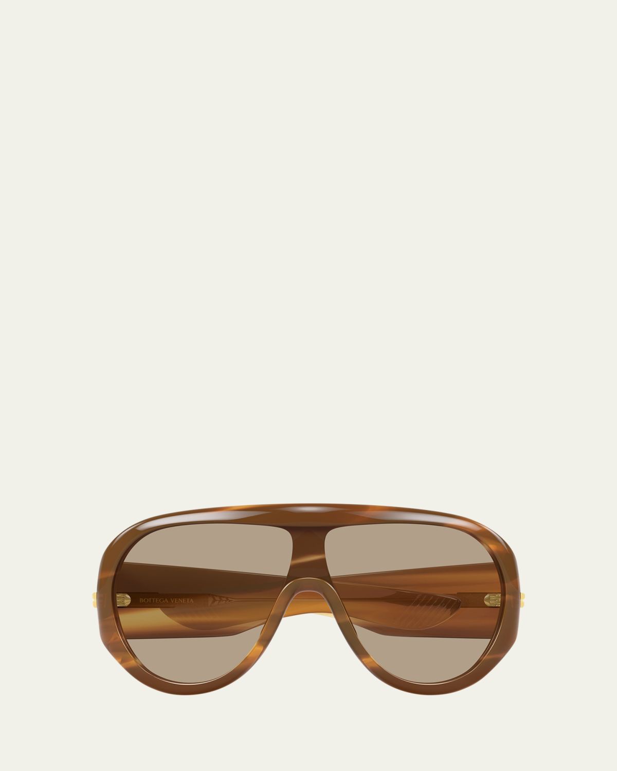 Bottega Veneta 99mm Acetate & Nylon Shield Sunglasses - Women's Accessories