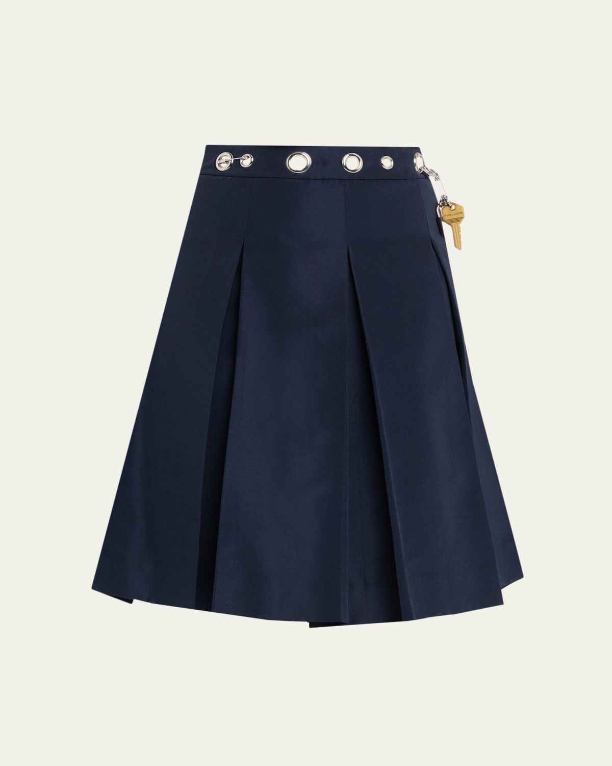 Marc Jacobs Safety Pin Pleated Skirt