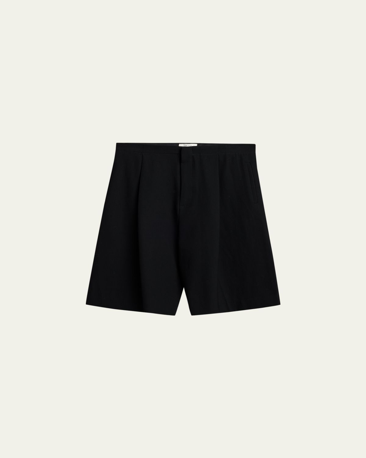 THE ROW Men's Sayed Pleated Wool Gabardine Shorts | Thumbnail 6 THE ROW Men's Sayed Pleated Wool Gabardine Shorts | Thumbnail 6