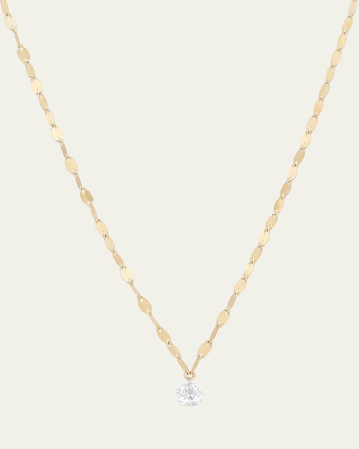 Lana 14K Gold Solo Diamond Necklace