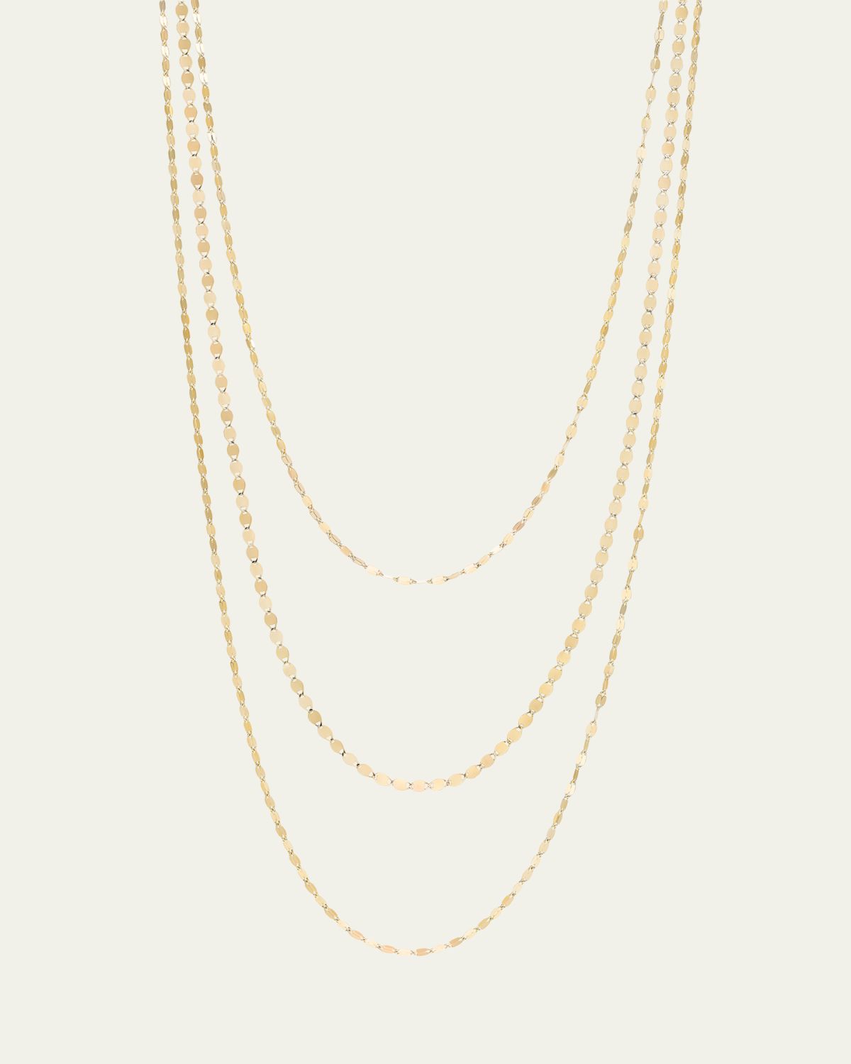 Lana 14K Gold Triple-Strand Blake & Petite Nude Necklace | Thumbnail 4 Lana 14K Gold Triple-Strand Blake & Petite Nude Necklace | Thumbnail 4