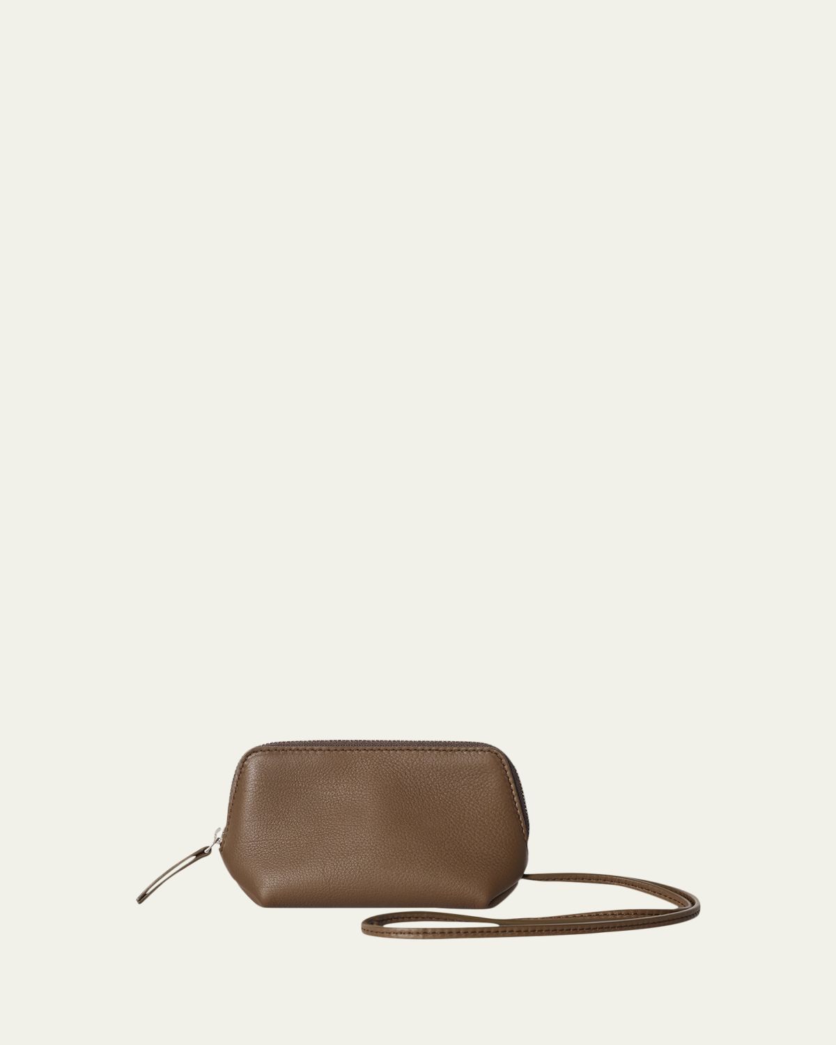 THE ROW Men's Owen Leather Wristlet Pouch