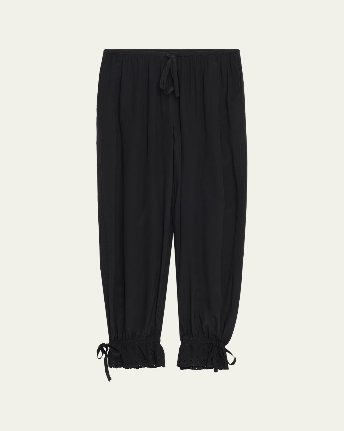 Ciao Lucia Pauli Silk Embroidered Pants