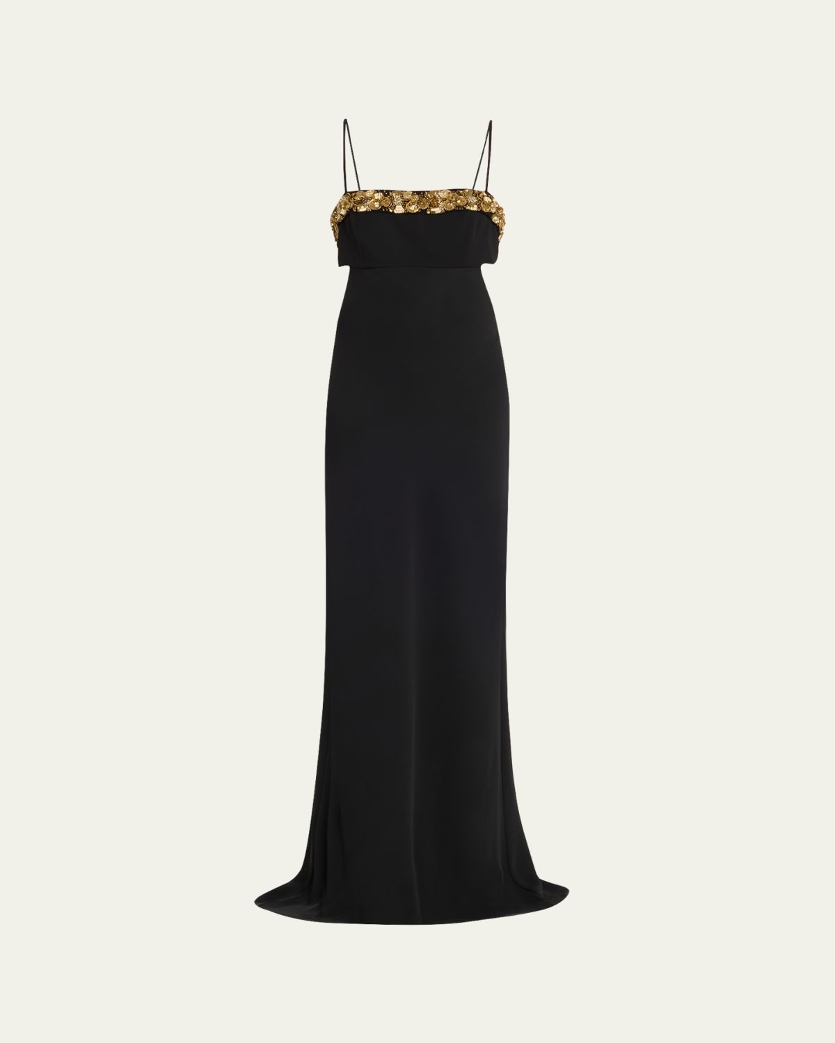 Ramy Brook Helen Halter Column Gown