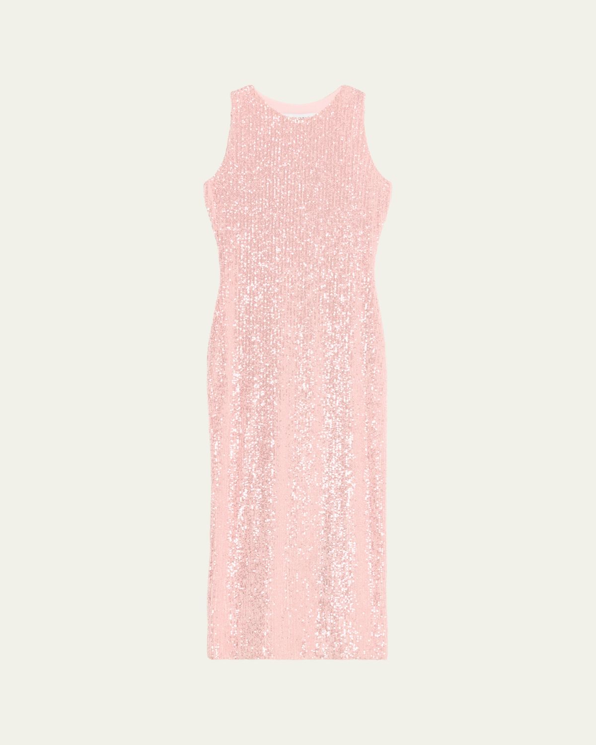 Prabal Gurung Sequined Halter Midi Tube Dress