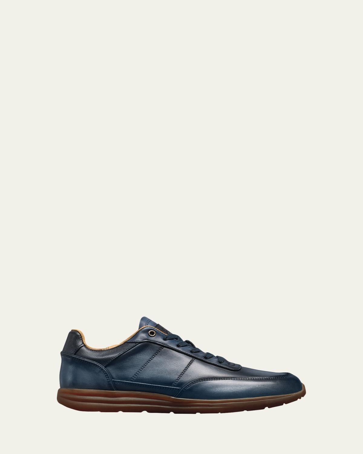 Allen Edmonds Men's Brentwood Patina Leather Low-Top Sneakers