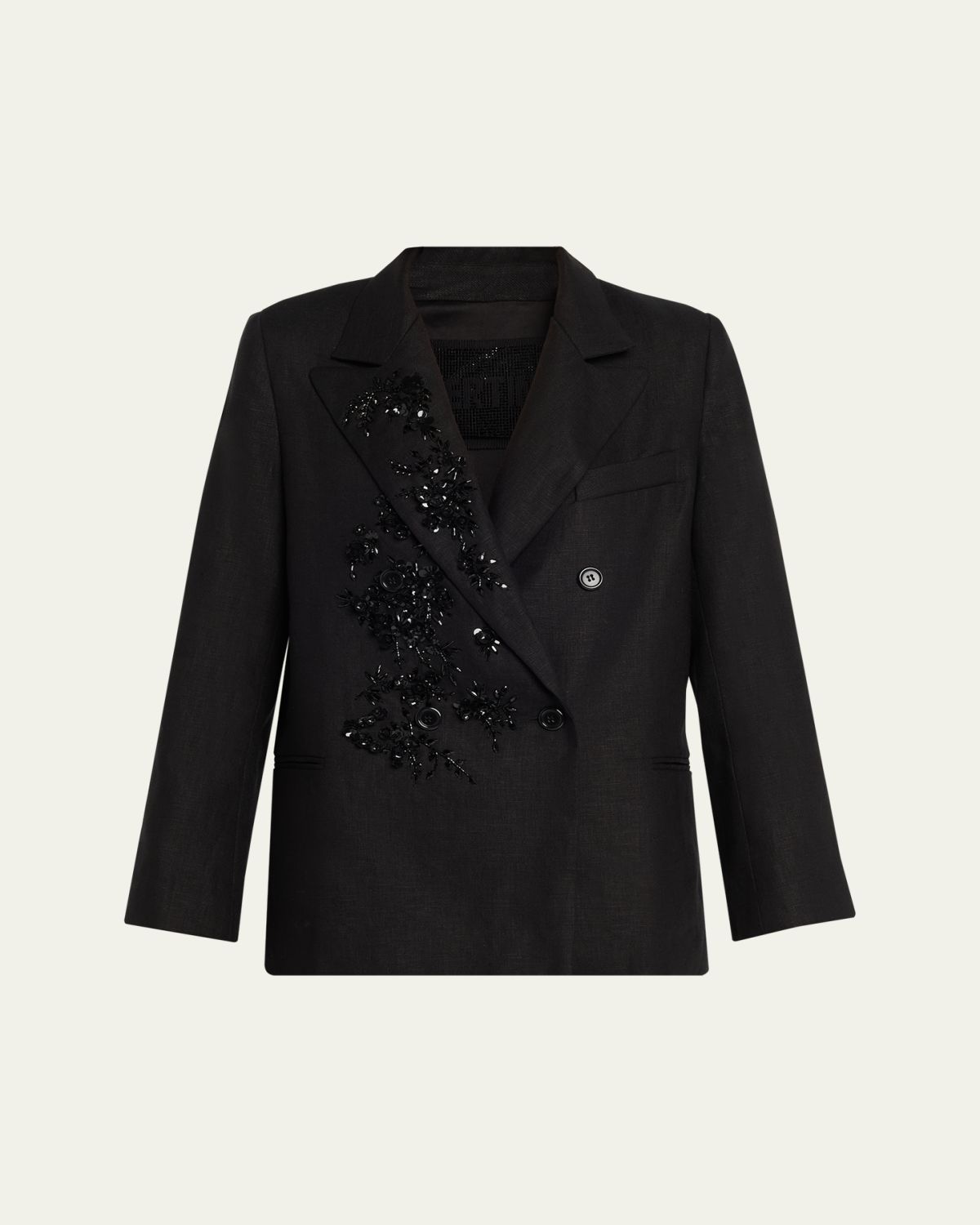 Libertine Antibes Night Embellished Double-Breasted Jacket