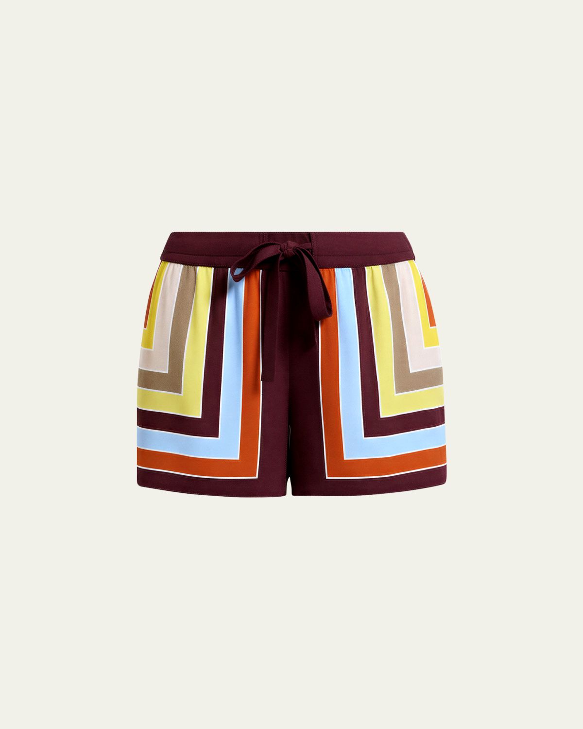 Diane von Furstenberg Delfine Geometric-Print Silk Shorts | Thumbnail 6 Diane von Furstenberg Delfine Geometric-Print Silk Shorts | Thumbnail 6