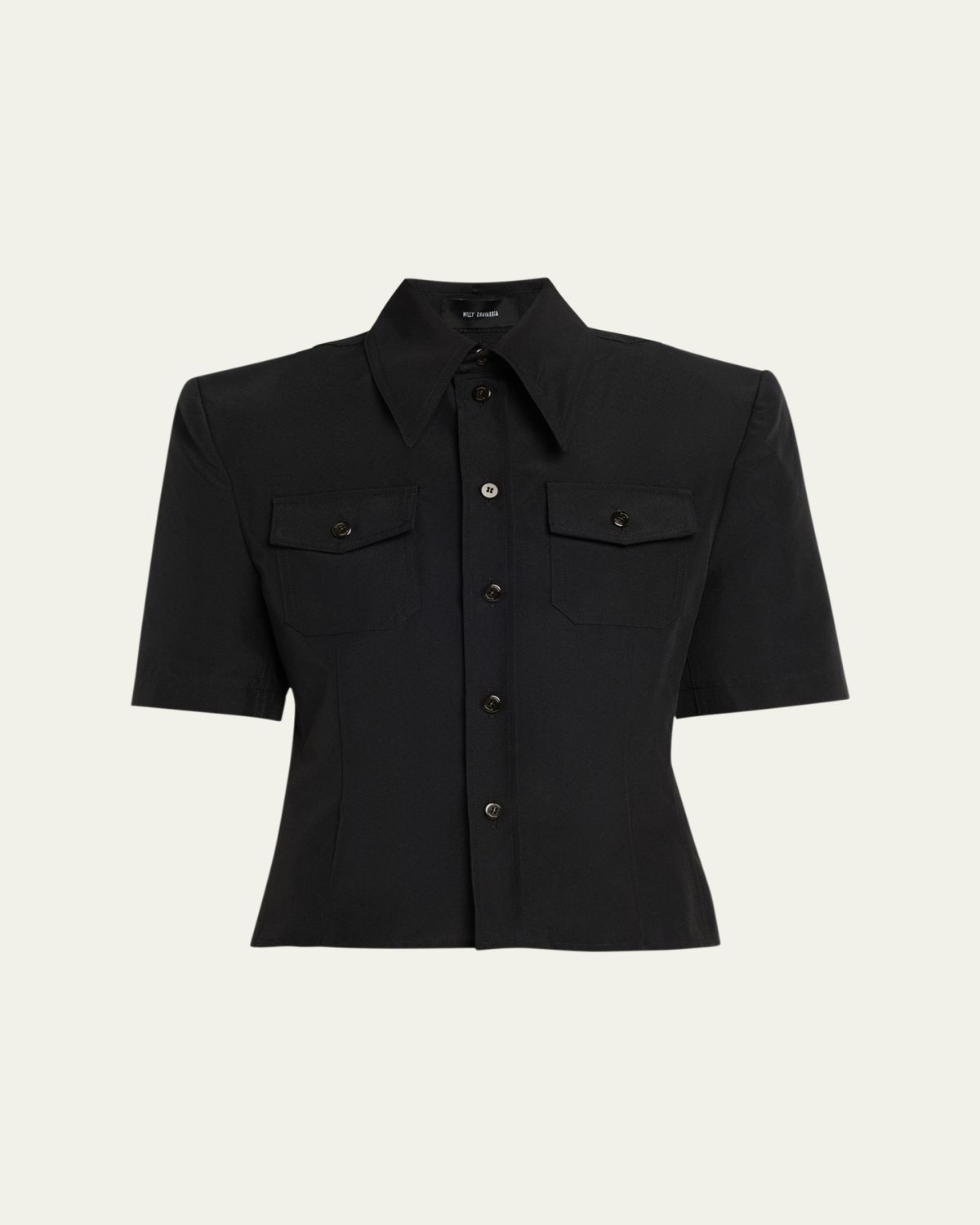 Willy Chavarria Chavela Short-Sleeve Shirt