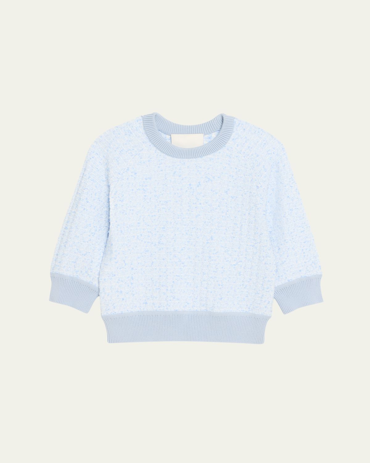 3.1 Phillip Lim Crewneck Three-Quarter Sleeve Sweater