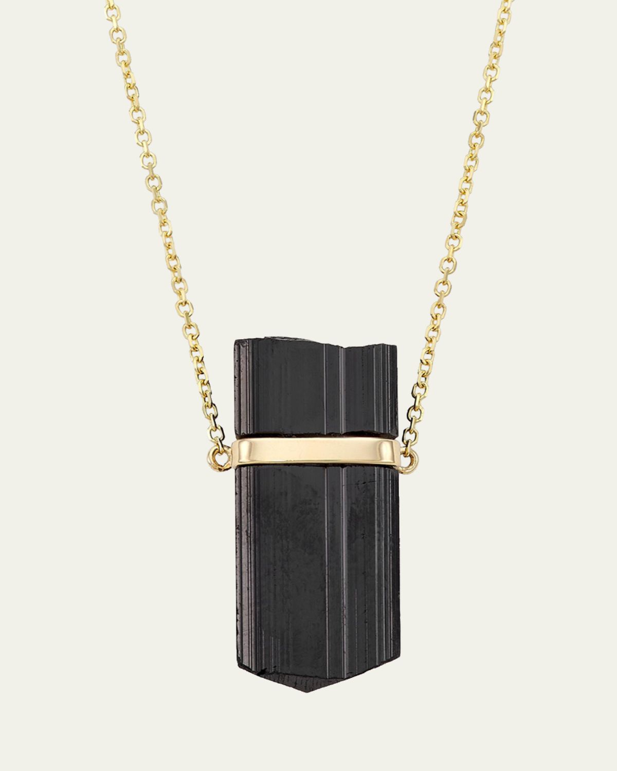 JIA JIA 14K Black Tourmaline Pendant Necklace | Thumbnail 4