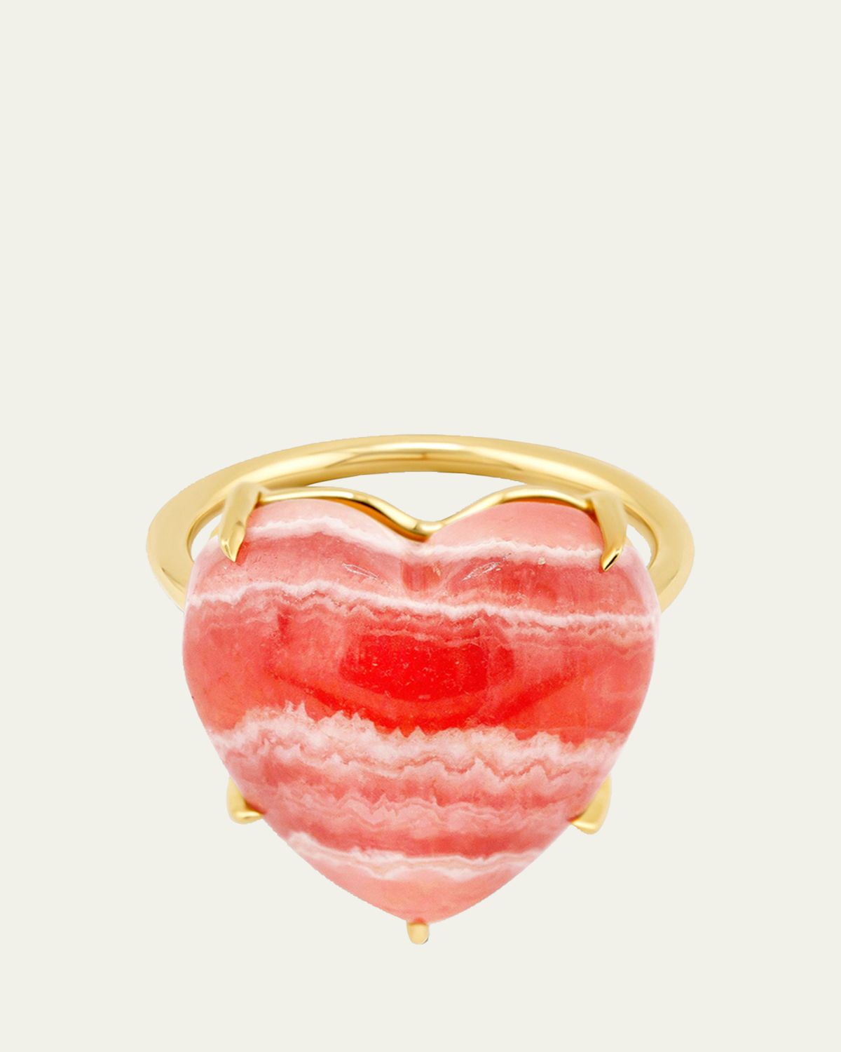 JIA JIA 14K Rhodochrosite Heart Ring | Thumbnail 4