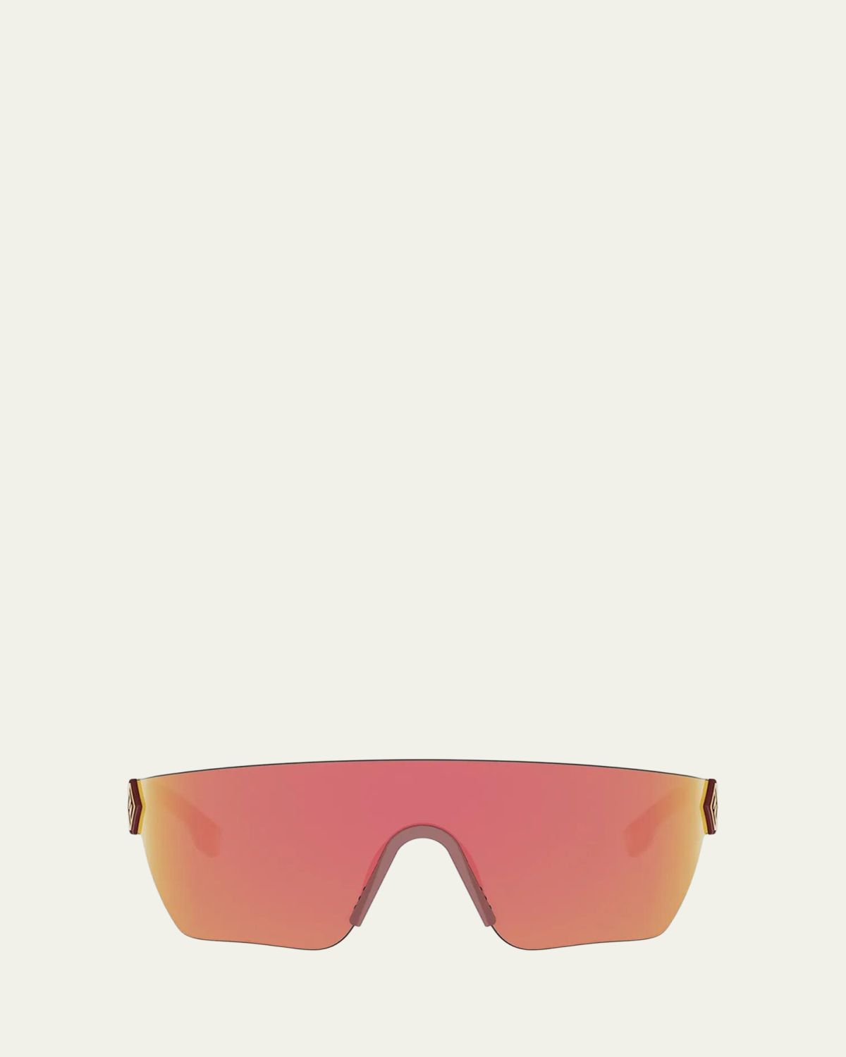 Fendi Men's FF Squared Nylon Mask Sunglasses