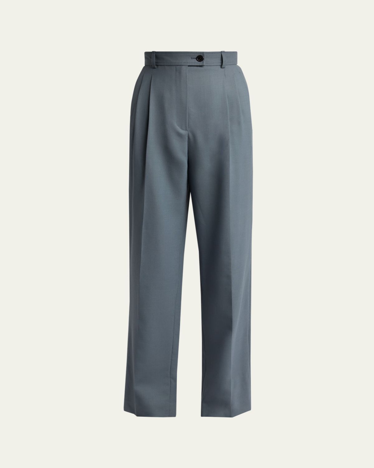THE ROW Ragnar Tapered Wool Suiting Pants