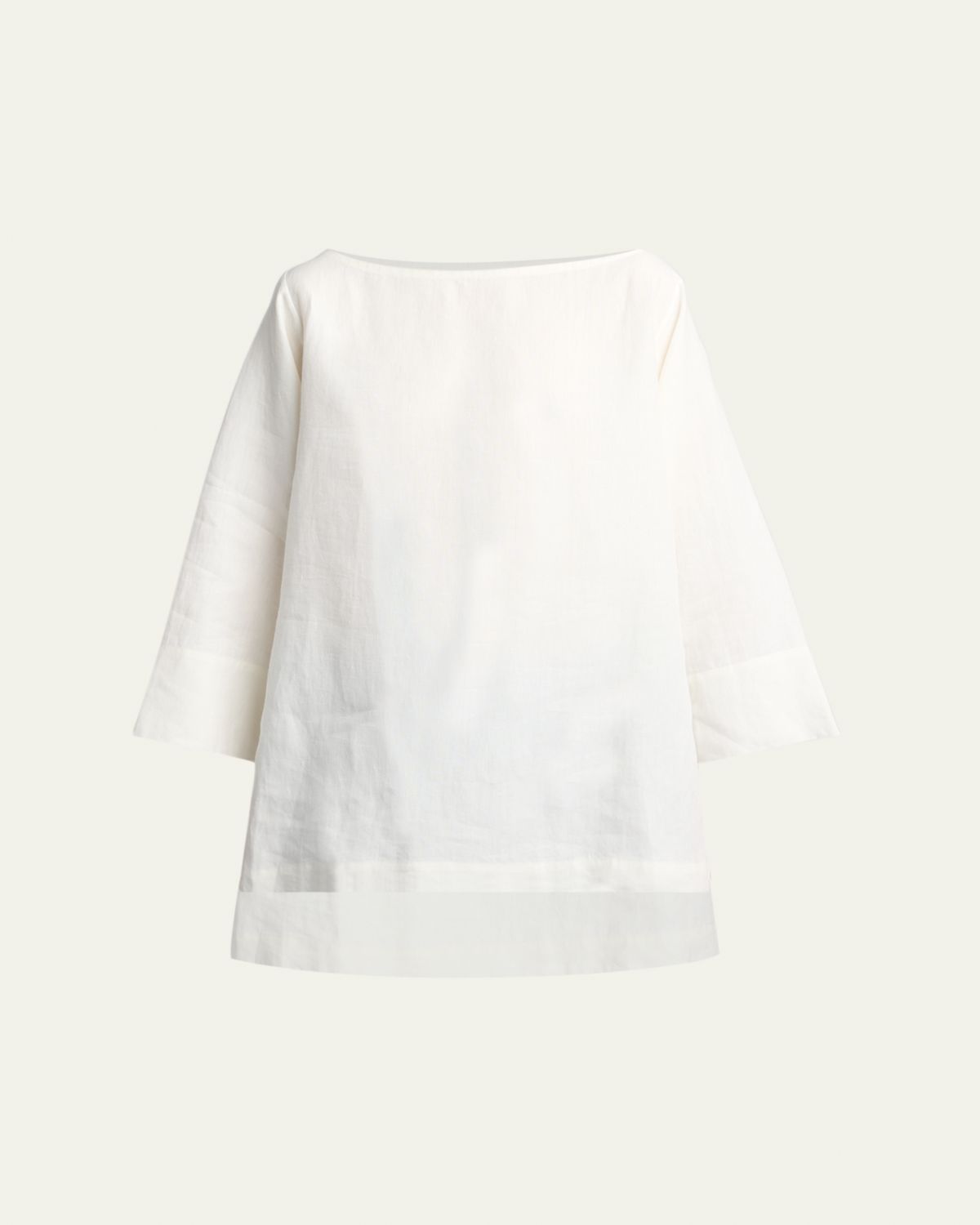 THE ROW Junia Boat-Neck Linen Top | Thumbnail 6 THE ROW Junia Boat-Neck Linen Top | Thumbnail 6