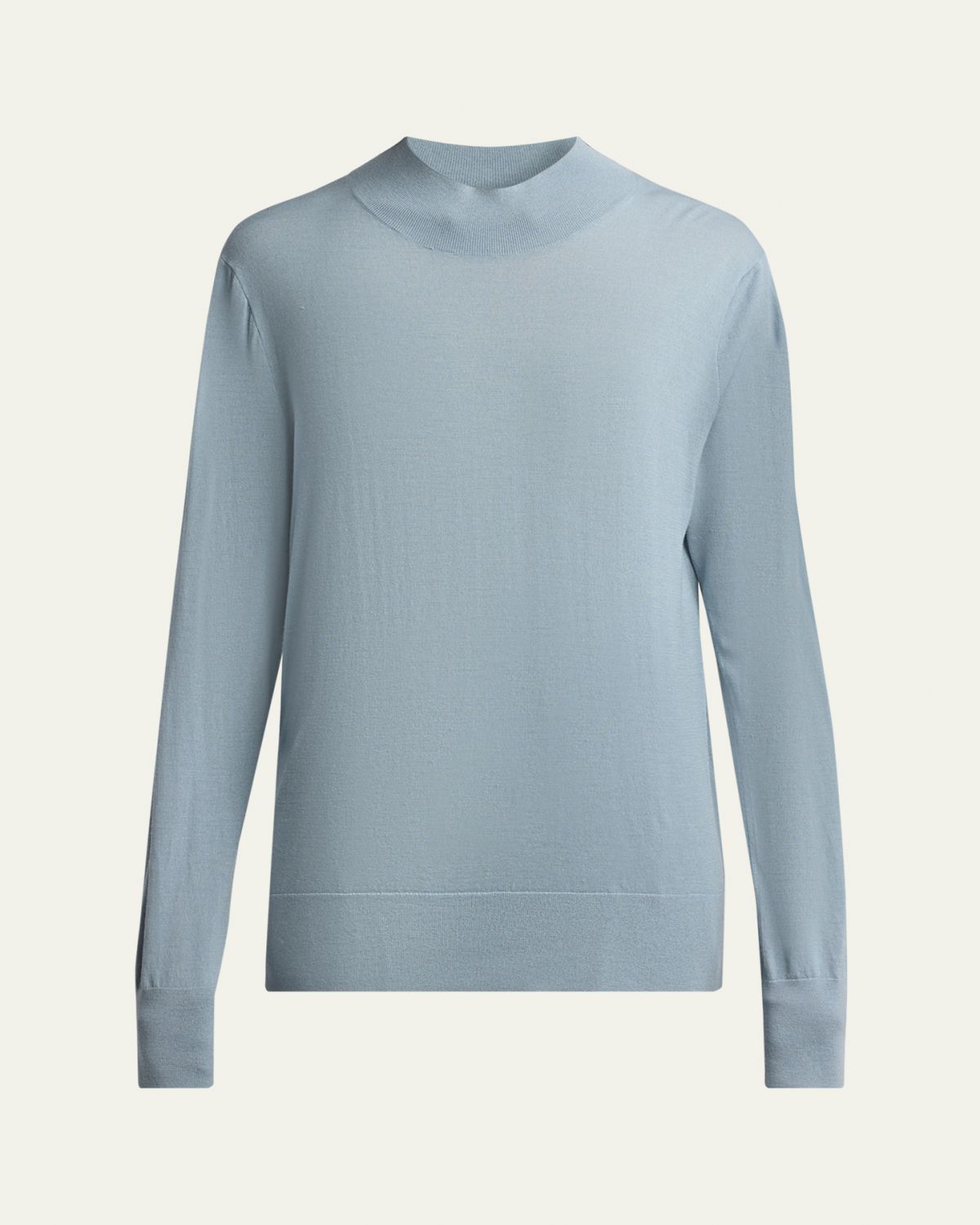THE ROW Nari Mock-Neck Merino Wool Sweater | Thumbnail 6