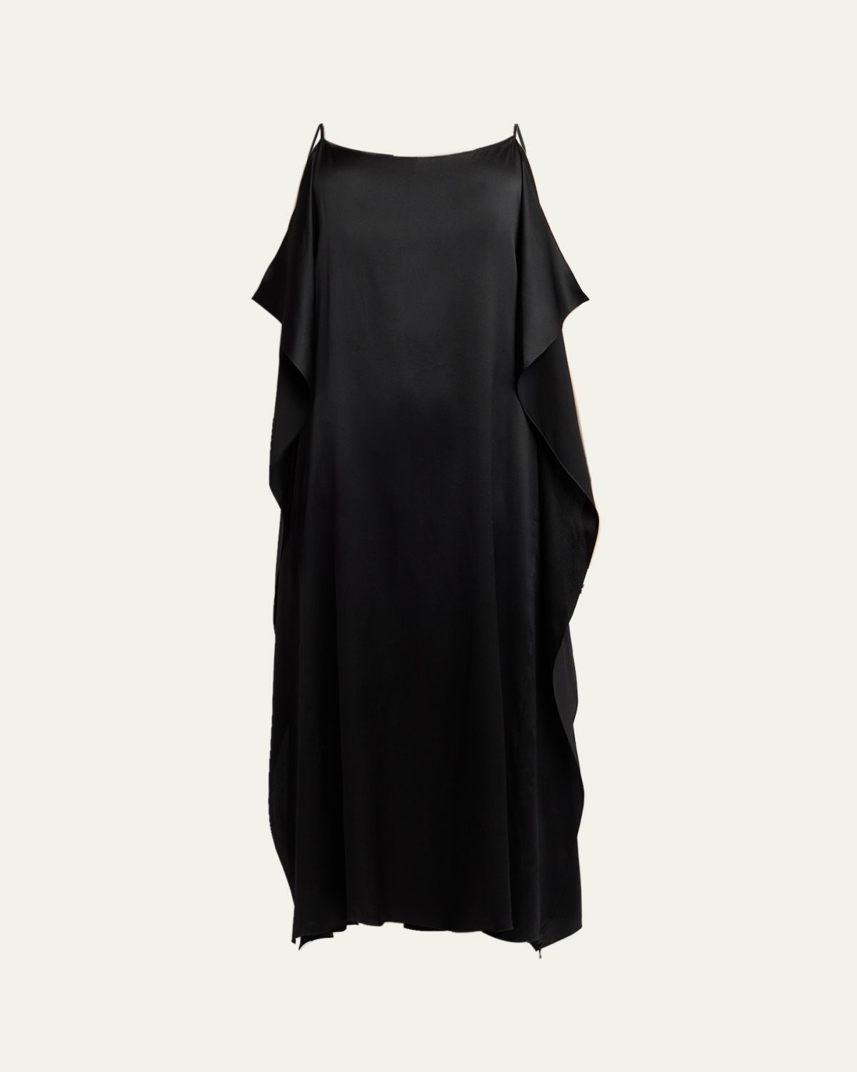 THE ROW Kylo Draped Silk Maxi Dress